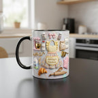 Personalized Baking Lover Mug, 3D Effect Custom Name Baker Mug, Apron Kitchen Coffee Cup, Mother's Day Gift - image 3