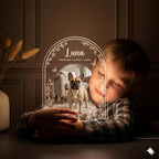 Personalized Pet Memorial LED Night Light — Custom Dog or Cat Photo Sympathy Gift,Gift for pet lover - image 4