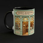 Personalized Bookstore Coffee Cup, Custom Book Lover Accent Mug, Librarian Reader Gift - image 4
