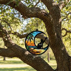Custom Cat Memorial Suncatcher, Personalized  Loss Of Cat Sympathy Gift, Gift For pet Lovers, Cat Remembrance Gift - image 6