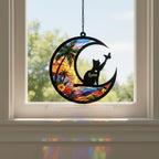 Custom Cat Memorial Suncatcher, Personalized Loss Of Cat Sympathy Gift, Gift For pet Lovers, Cat Remembrance Gift - image 5