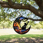 Custom Cat Memorial Suncatcher, Personalized Loss Of Cat Sympathy Gift, Gift For pet Lovers, Cat Remembrance Gift - image 6