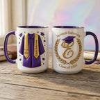 Personalized Graduation Mug, Personalized Class of 2026, College Graduated, New Graduate Gift, Faux 3D Mug - Flat Surface