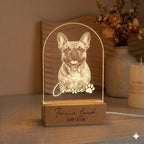 Personalized French Bulldog Dog LED Night Light — Custom Dog  Sympathy Gift, Dog Memorial Gift , Gift For Dog Lover