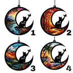Personalized Cat Loss Sympathy Gift, Custom Pet Memorial Suncatcher, In Loving Memory, Cat Remembrance - image 3