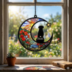 Personalized Dog Loss Sympathy Gift, Custom dog Memorial Suncatcher, Pet lover Gift, In Loving Memory, Dog Remembrance Gift