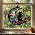 Personalized Dog Loss Sympathy Gift, Custom Dog Memorial Suncatcher, Gift For pet Lovers, Loss of Dog Gift, Dog Remembrance Gift