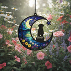 Personalized Dog Memorial Suncatcher, Dog Loss Sympathy Gift,  In Loving Memory, Dog Remembrance Gift, Dog Memorial Gift