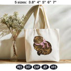 Cute Scottish Fold Embroidery Design, Kawaii Kitten with Pink Bow, Baby Girl Cat Embroidery File, Machine Embroidery, Digital Download - image 3