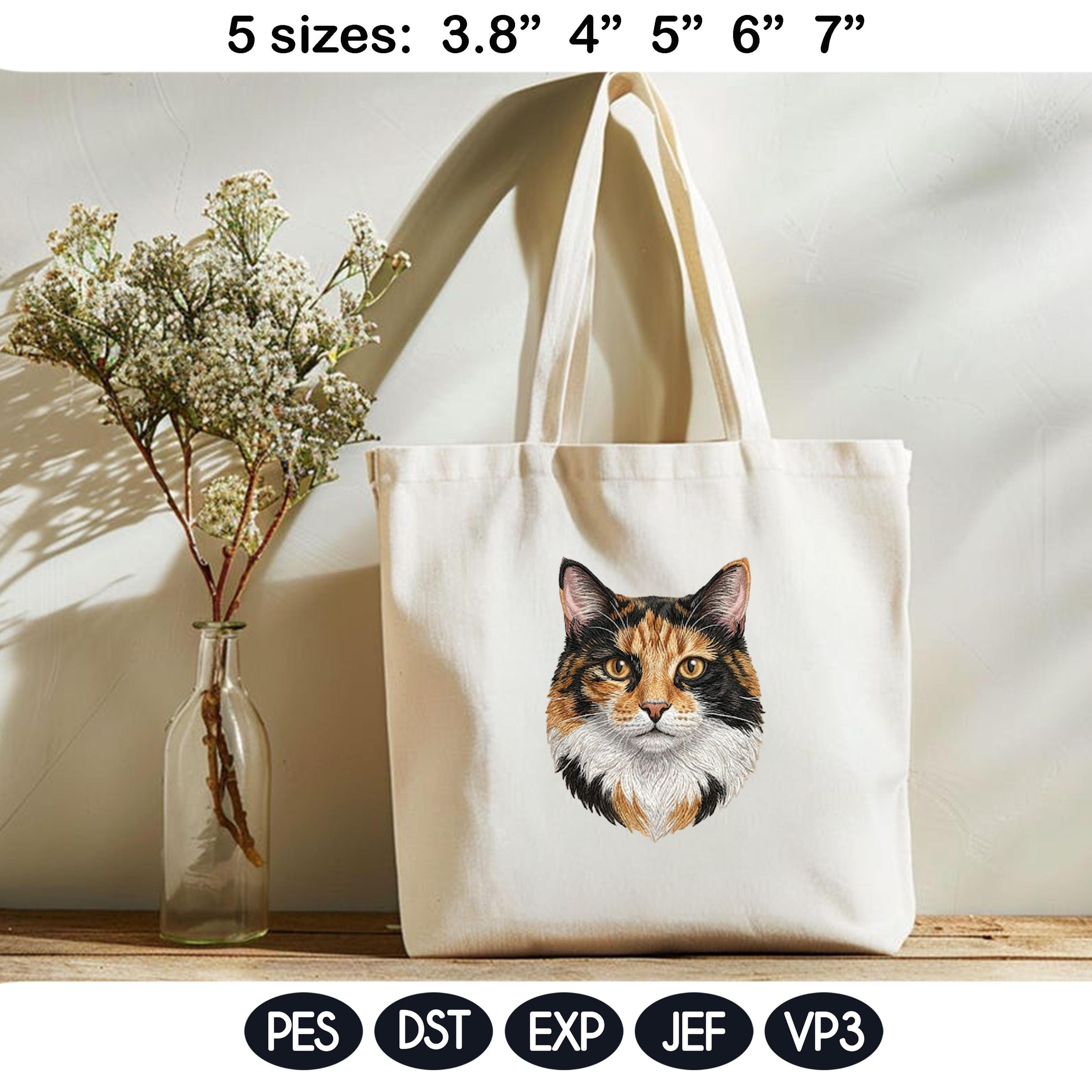 Cat Face Embroidery Bundle, Realistic Cat Portrait Machine Embroidery Designs, Persian Maine Coon Siamese, Pet Lover Gift, Instant Download - image 7