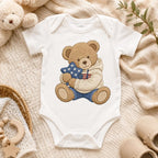 Patriotic Teddy Bear Embroidery Design, Cute Americana Bear With Star Pillow Machine Embroidery, USA Baby Bear Pattern, Digital Download - image 5