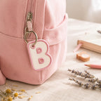 ITH Alphabet Bag Tag Embroidery Font, Bubble Keychain Monogram A-Z, In The Hoop Backpack Charm, Girls School Bag Tag, Digital Download - image 3