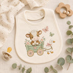 Cow Wagon Embroidery Design, Cute Farm Animal Machine Embroidery File, Baby Nursery Cow Duck Stitch, 5 sizes, Digital Download - image 4