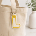 ITH Varsity Alphabet Bag Tag Embroidery Font, Keychain Monogram A-Z, In The Hoop Backpack Tag, School Team Bag Charm, Digital Download - image 3