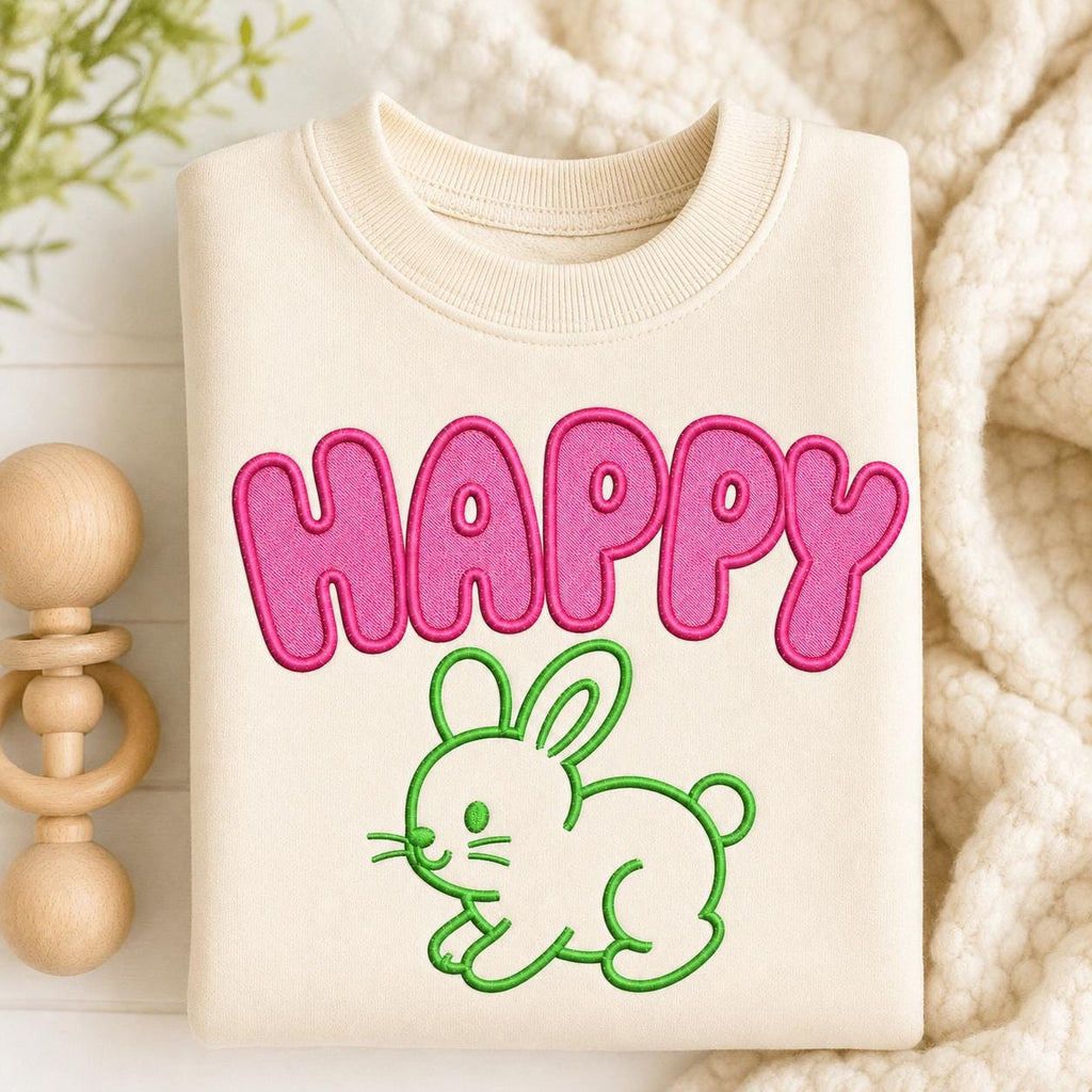Cute Animal Word Embroidery Bundle, 5 Baby Animal Machine Embroidery Designs, Dino Bunny Gator Sheep Nursery File, 5 sizes, Digital Download - image 3