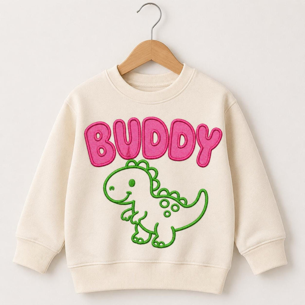Cute Animal Word Embroidery Bundle, 5 Baby Animal Machine Embroidery Designs, Dino Bunny Gator Sheep Nursery File, 5 sizes, Digital Download - image 6