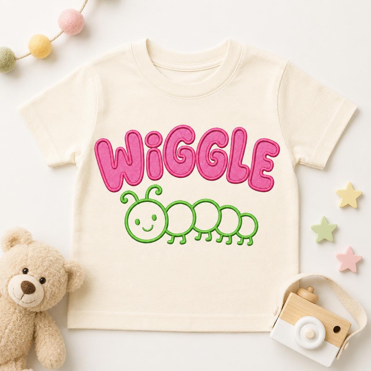 Cute Animal Word Embroidery Bundle, 5 Baby Animal Machine Embroidery Designs, Dino Bunny Gator Sheep Nursery File, 5 sizes, Digital Download - image 10