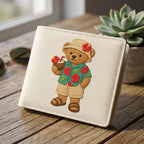 Tropical Teddy Bear Embroidery Design, Hawaiian Bear Machine Embroidery File, Summer Vacation Stitch Pattern, 5 sizes, Digital Download - image 7