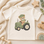 Farm Teddy Bear Embroidery Bundle, Tractor Barn Wagon Apple Machine Embroidery File, Country Nursery Design, 5 sizes, Digital Download - image 3