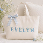 Blue Floral Monogram Fishtail Font Alphabet Embroidery Design, Hydrangea Letters A-Z, Custom Name Machine Embroidery Font, Digital Download - image 6