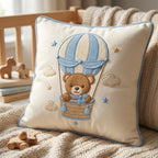 Teddy Bear Hot Air Balloon Embroidery Design, Baby Boy Nursery Machine Embroidery File, 5 sizes, Digital Download - image 6