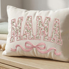 Pink Floral Mama Embroidery Design, Coquette Bow Mom Machine Embroidery File, Mother’s Day Pattern, 5 sizes, Digital Download - image 6