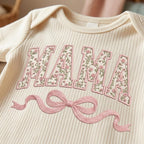 Pink Floral Mama Embroidery Design, Coquette Bow Mom Machine Embroidery File, Mother’s Day Pattern, 5 sizes, Digital Download - image 4