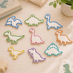 Dinosaur ITH Bag Tag Embroidery Bundle, Kids Dino Keychain Machine Embroidery File, Boy Backpack Tag, 5 Sizes, Digital Instant Download - image 7