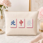 Mahjong Number Tiles Embroidery Design Bundle, Chinese Character Mahjong Machine File, Napkin Towel Stitch Design, 5 sizes, Digital Download - image 7