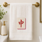 Mahjong Symbols Embroidery Design Bundle, Bam Dot Crack Tile Machine File, Cocktail Napkin Towel Stitch Design, 5 sizes, Digital Download - image 5