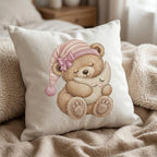 Sleeping Moon Teddy Bear Embroidery Design, Cute Bear Pajama Machine Embroidery File, Nursery PES DST EXP, 5 sizes, Digital Download - image 7