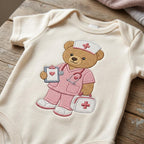 Nurse Teddy Bear Embroidery Design, Medical Bear Machine File, Healthcare Job Embroidery Pattern, 5 sizes, Digital Download - image 4