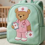 Nurse Teddy Bear Embroidery Design, Medical Bear Machine File, Healthcare Job Embroidery Pattern, 5 sizes, Digital Download - image 7