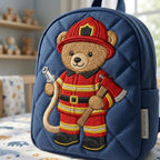 Firefighter Teddy Bear Embroidery Design, Fireman Bear Machine File, First Responder Pattern, 5 sizes, Digital Download - image 7