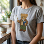 Teacher Teddy Bear Embroidery Design, School Bear Machine File, Classroom Job Embroidery Pattern, 5 sizes, Digital Download - image 3