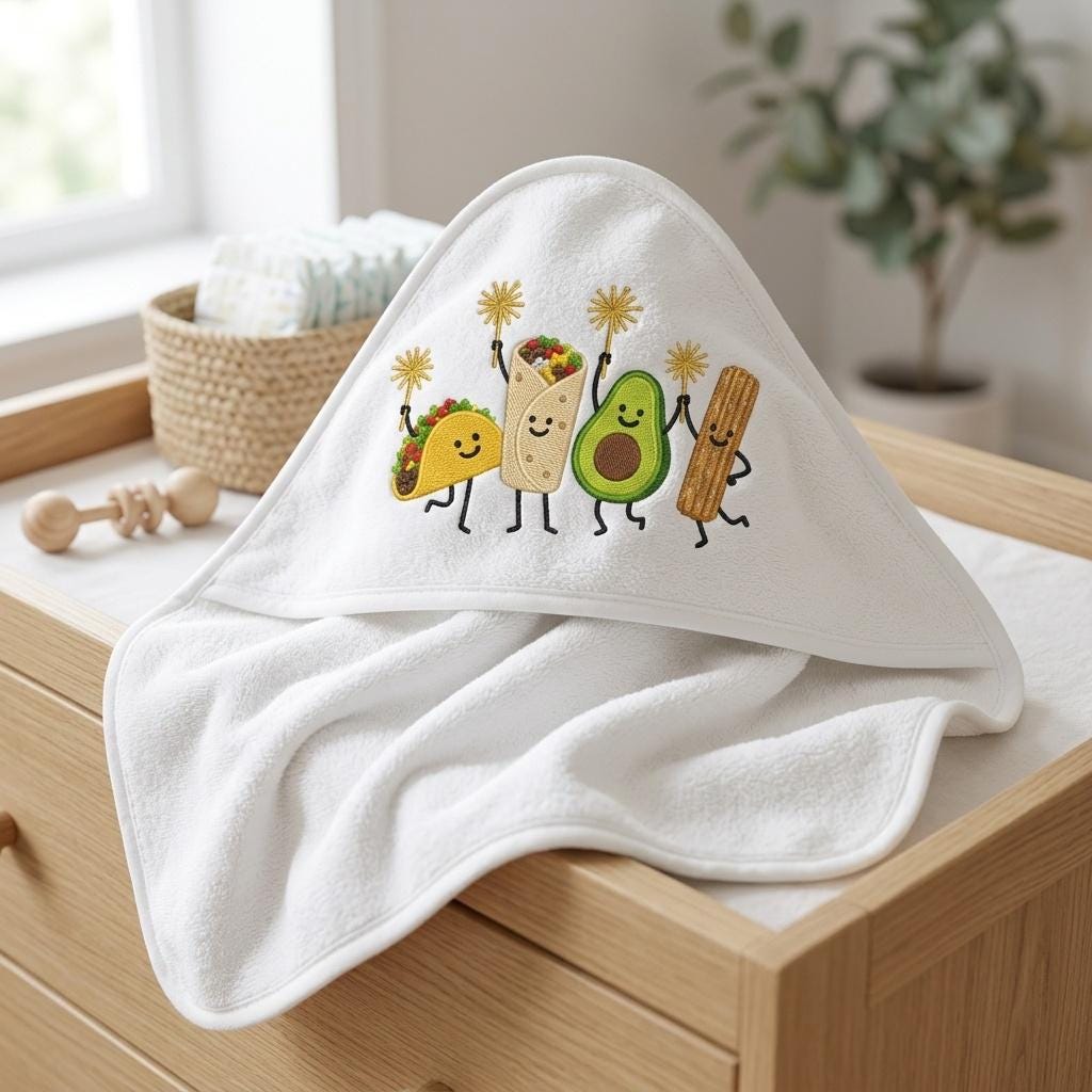 Funny Summer Food Embroidery, Taco Avocado Hotdog, Cute BBQ Machine Embroidery, Patriotic Summer Bundle, 5 sizes, Digital Download - image 6