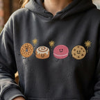 Funny Cute Summer Dessert Embroidery Design, Donut Cinnamon Roll Macaron Cookie, Funny Food Machine Embroidery, 5 sizes, Digital Download - image 3