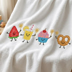 Funny Patriotic Summer Food Embroidery, Strawberry Lemonade Cupcake Pretzel, Cute BBQ Machine Embroidery Design, 5 sizes, Digital Download - image 7