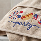 Patriotic 4th of July Embroidery File, American Icons Design, Stars & Fireworks Party, Machine Embroidery, 5 sizes, Digital Download - image 5