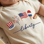Liberty Fireworks USA Flag Ice Cream Hot Dog Embroidery File, 4th July Independence Day Patriotic Machine Design, 5 sizes, Digital Download - image 5