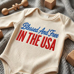 Blessed And Free In The USA Embroidery Design, Patriotic Faith Machine Stitch, Christian Digital Pattern, 5 sizes, Digital Download - image 7