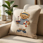 Sailor Teddy Bear Embroidery Design, Nautical Bear Machine Embroidery File, Boat Bear Stitch, 5 sizes, Digital Download - image 7