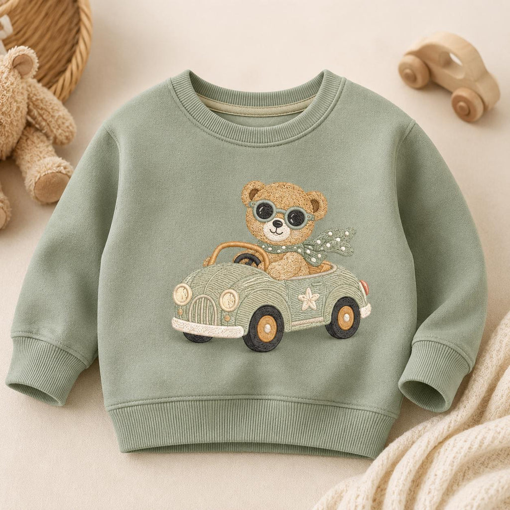 Summer Teddy Bear Embroidery Bundle, Beach Surf Car Sandcastle Machine Embroidery File, Vacation Bear Pattern, 5 sizes, Digital Download - image 4
