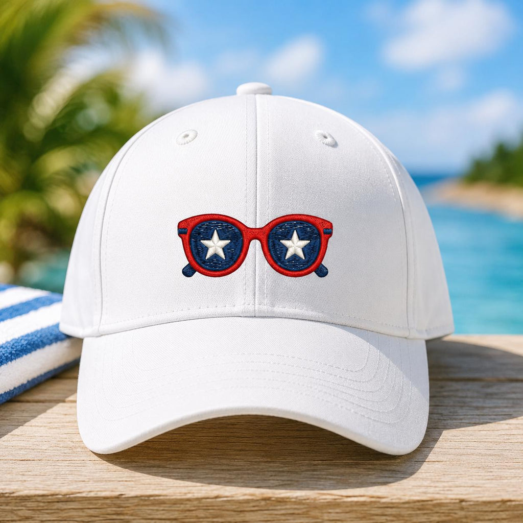 Patriotic Beach Embroidery Design Bundle, 4th of July Summer Machine Embroidery, USA Coastal Embroidery Icons Set, 5 Sizes, Digital Download - image 7