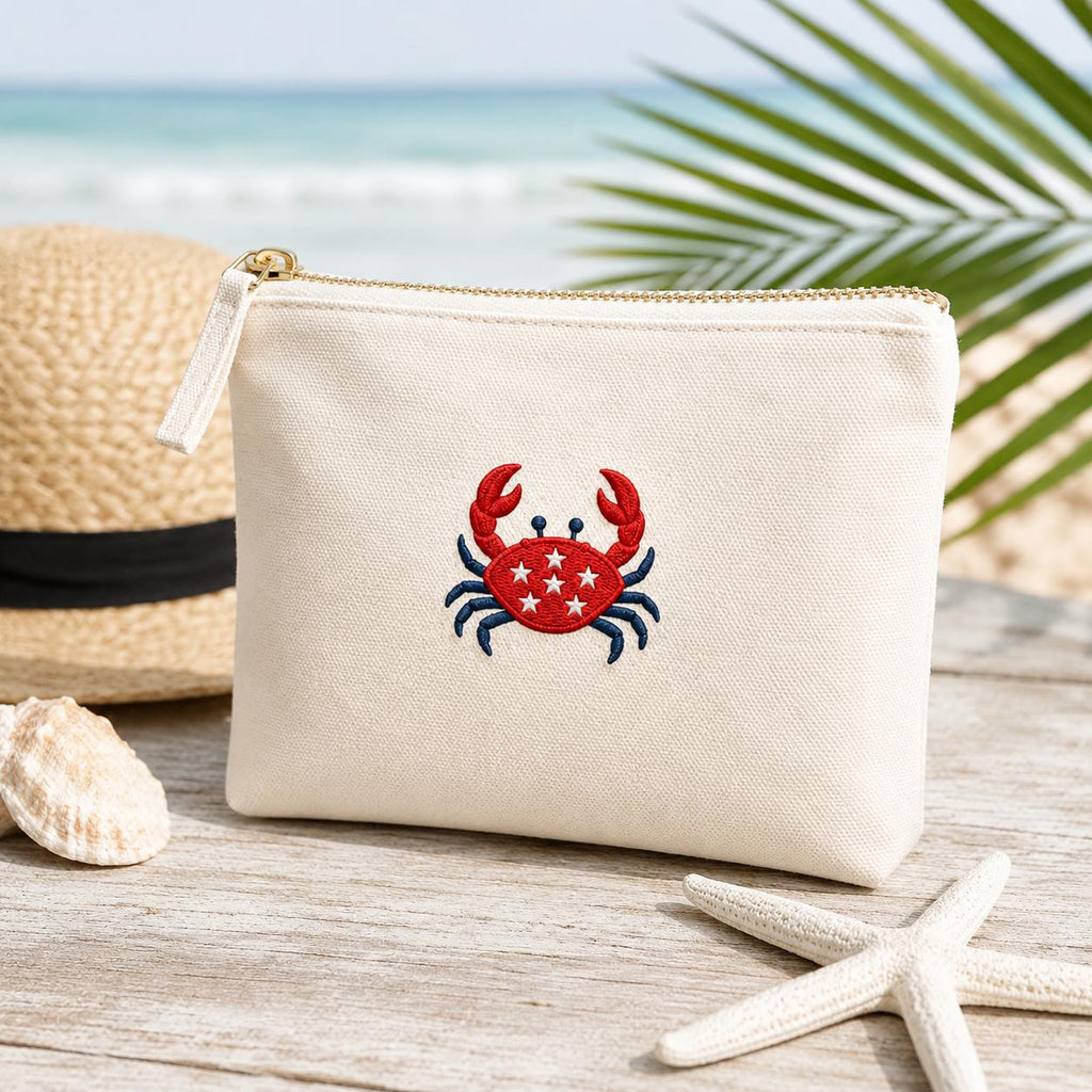 Patriotic Coastal Embroidery Design Bundle, 4th of July Beach Machine Embroidery, Nautical Summer Embroidery Icon, 5 Sizes, Digital Download - image 5