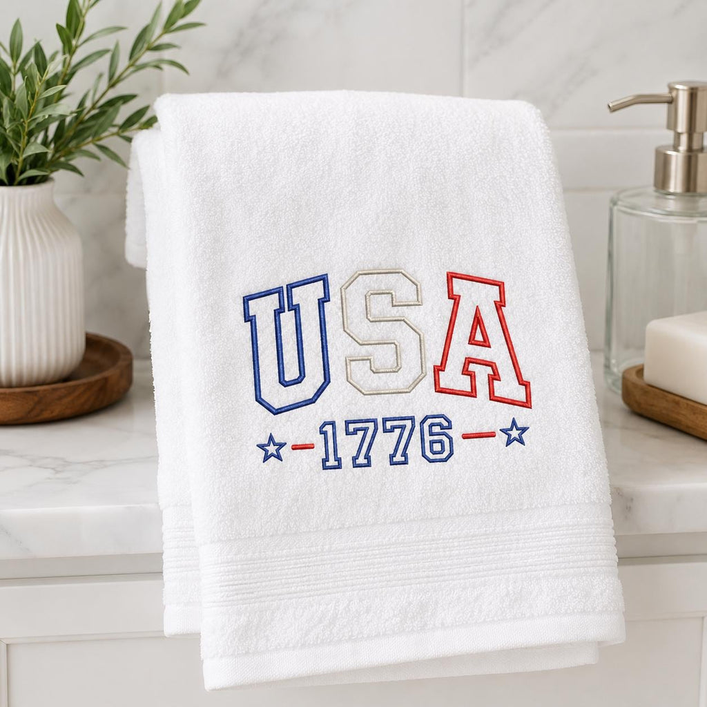 USA 250 Applique Embroidery Design, America 250 Years File, Patriotic USA 1776, 4th Of July Machine Embroidery, 5 Sizes, Digital Download - image 7