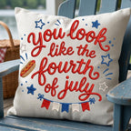 You Look Like The Fourth Of July Embroidery Design, Patriotic Saying Machine Embroidery, USA Summer BBQ Pattern, 5 Sizes, Digital Download - image 7