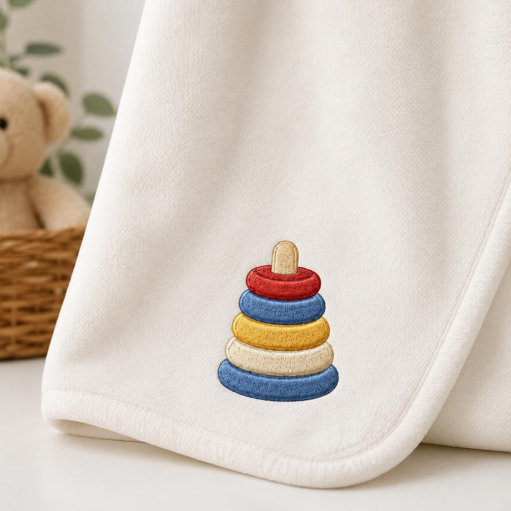 Baby Toys Embroidery Design Bundle, Cute Nursery Toy Embroidery, 9 Mini Baby Icons Pack, Baby Shower Embroidery, 5 sizes, Digital Download - image 6