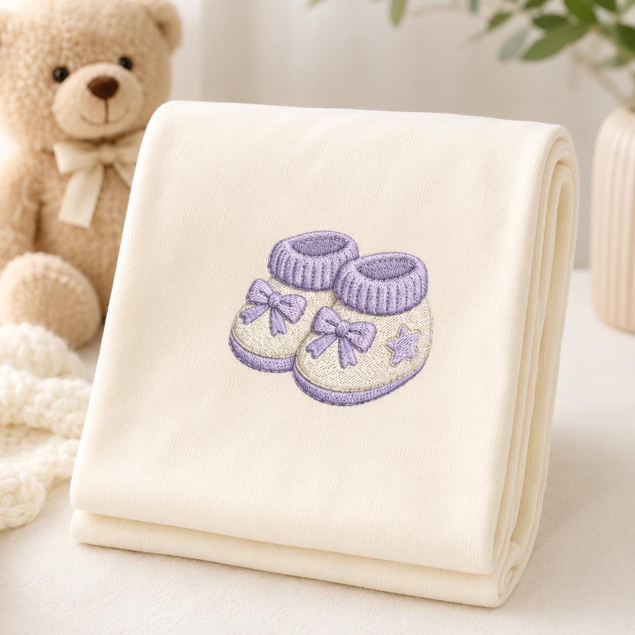 Baby Nursery Embroidery Design Bundle, Newborn Essentials Embroidery, 9 Mini Nursery Icons Pack, Baby Shower File, 5 sizes, Digital Download - image 6