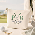 Golf Monogram Embroidery Design, Pickleball Style Initial Machine Embroidery File, Preppy Sports, 5 Sizes, Digital Instant Download - image 10